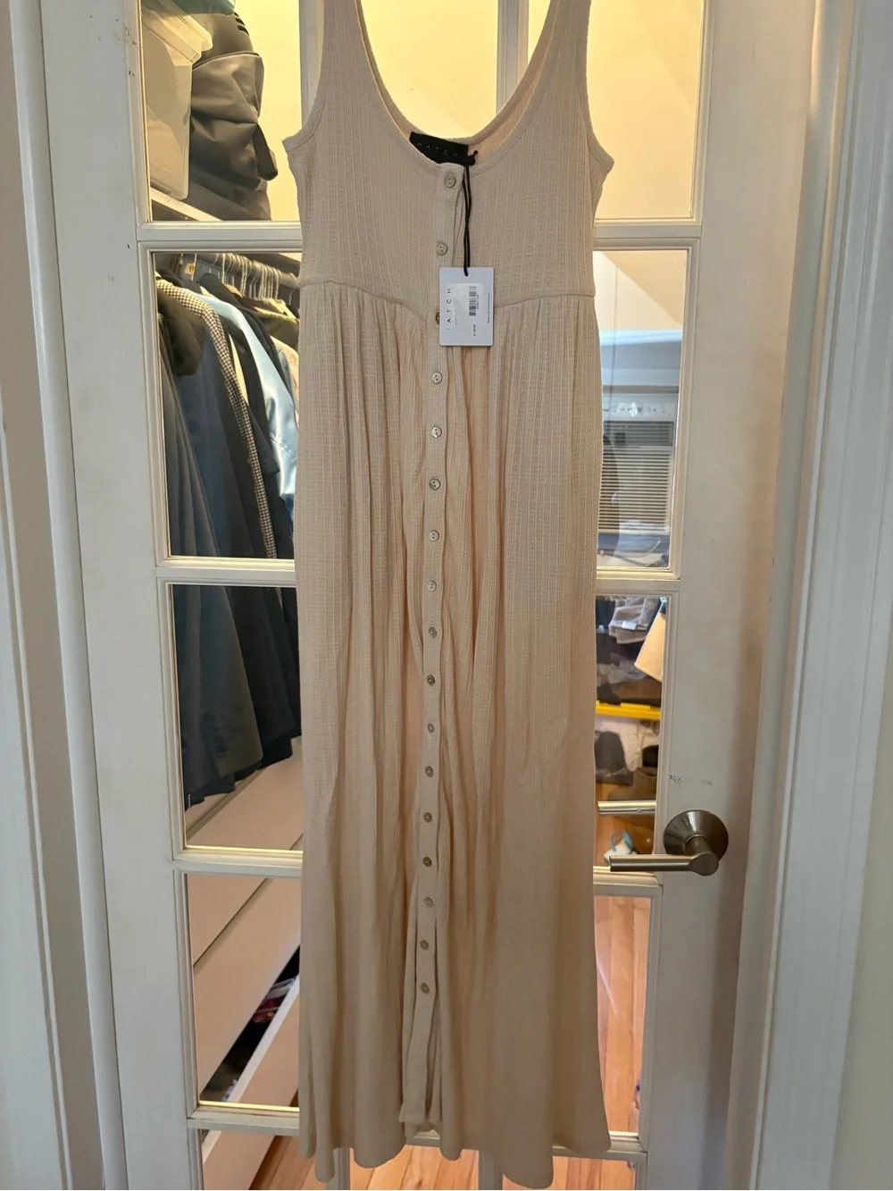 Hatch The Softest Rib Nursing Tank Dress size XS